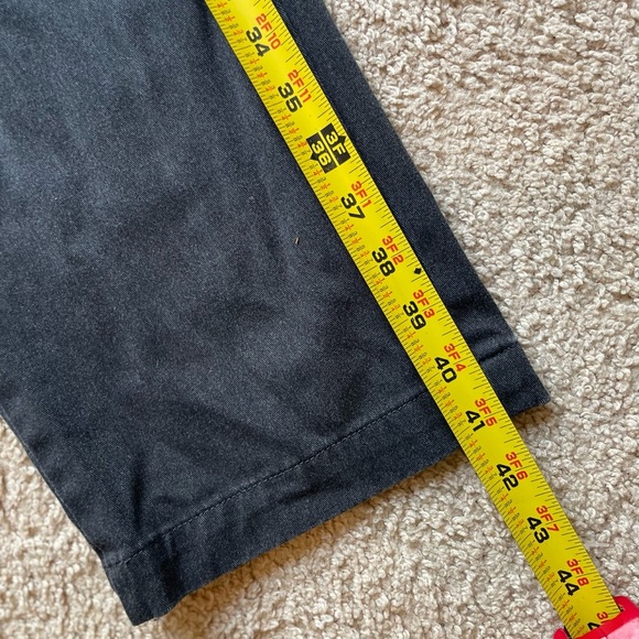 Dockers Signature Khaki Athletic Fit Pants W40 L32 Dark Gray Flex Comfort - Picture 4 of 9